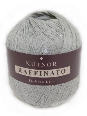 Пряжа KUTNOR Raffinato 109 Состав: 90% хлопок, 10% пайетки 2 мм 50гр, 415м